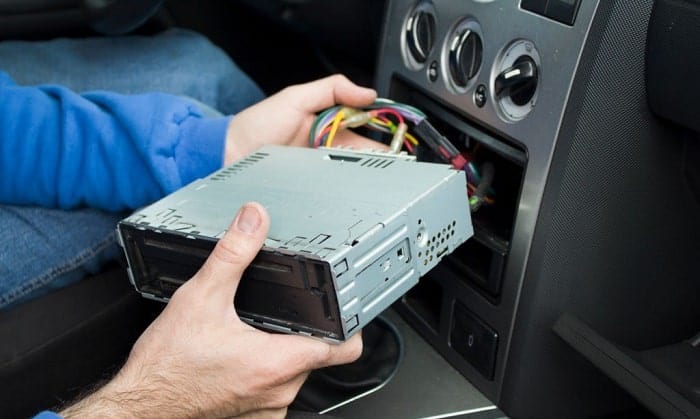 how to remove xm radio from car