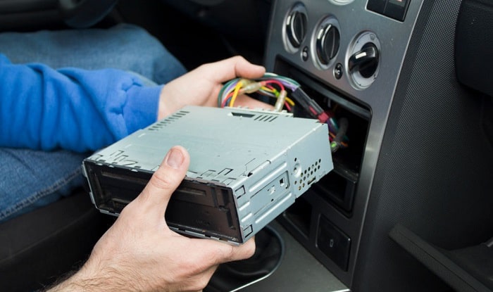 how to remove a car stereo without din tools