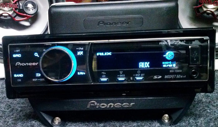 how to turn off pioneer radio