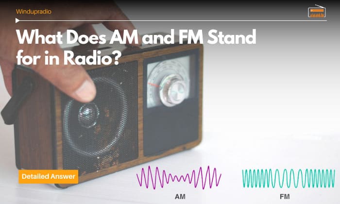 what does am and fm stand for in radio