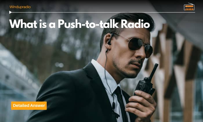 what is a push to talk radio