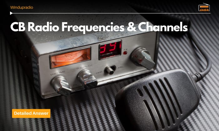 cb radio frequencies & channels