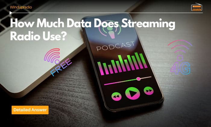 how much data does streaming radio use