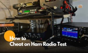 how to cheat on ham radio test