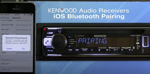 Bluetooth deals kenwood stereo