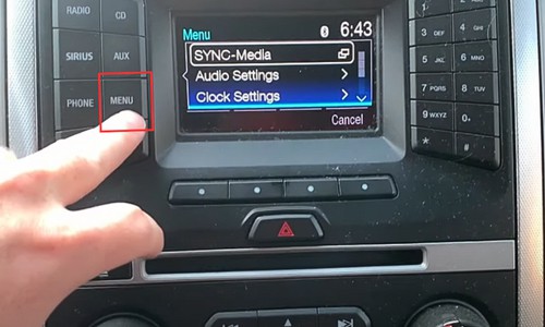 Resetting-Ford-Escape-SYNC-1.1