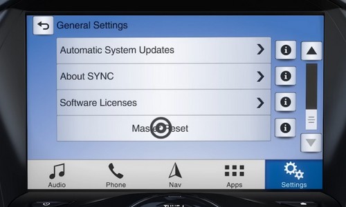 Resetting-Ford-Escape-SYNC-3