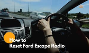 how to reset ford escape radio